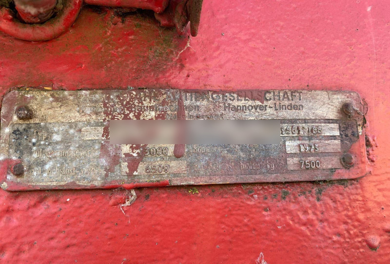 Wiellader Hanomag B14C