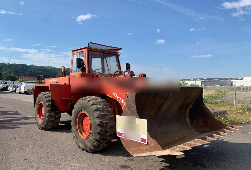 Wiellader Hanomag B14C