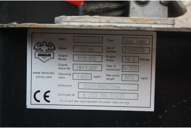 Wiellader Heracles H160