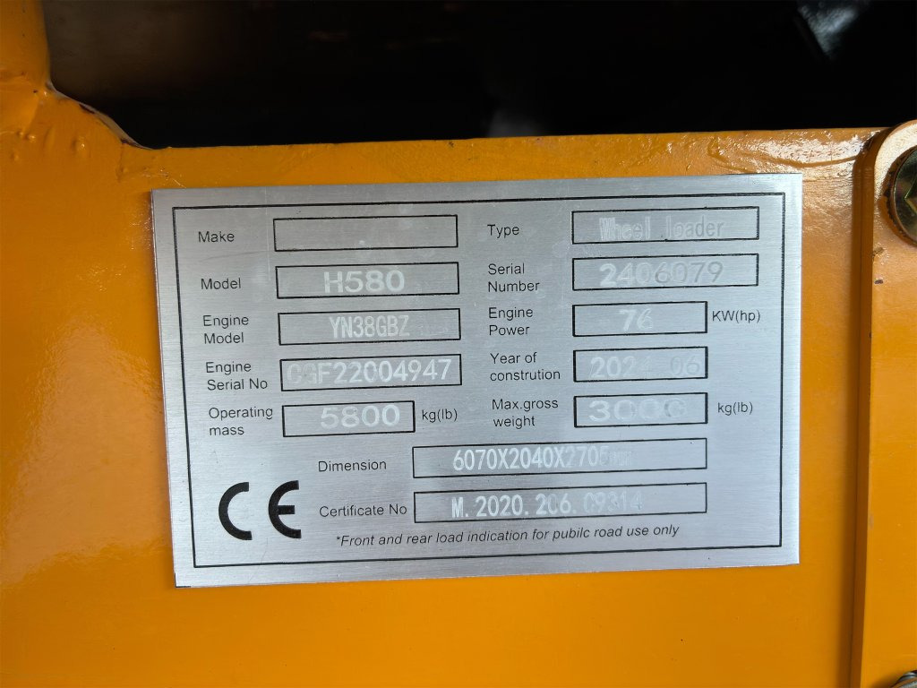 Wiellader Heracles H580