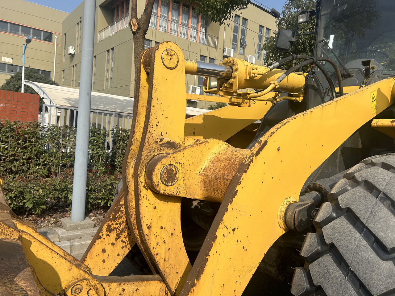 Wiellader High quality used  komatsu 380 loader 5ton small used loader for sale