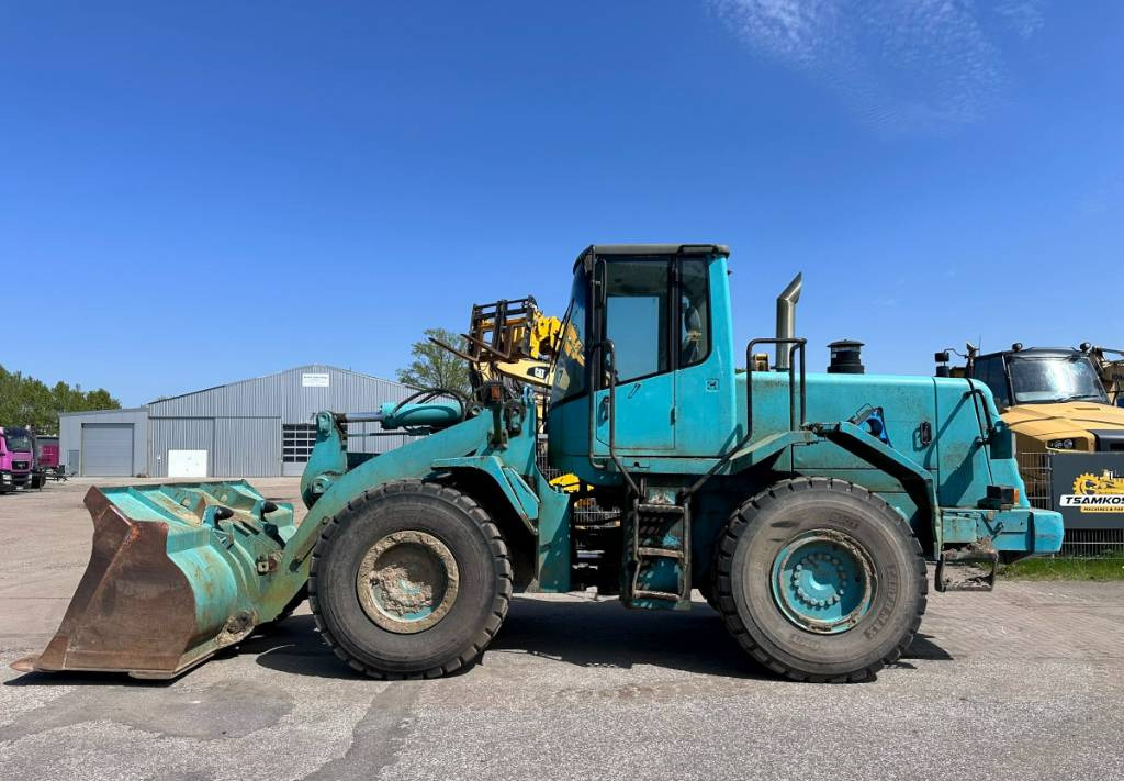 Wiellader Hitachi W 170 Cummins 6 Cyl. Turbo Deutsche Maschine !