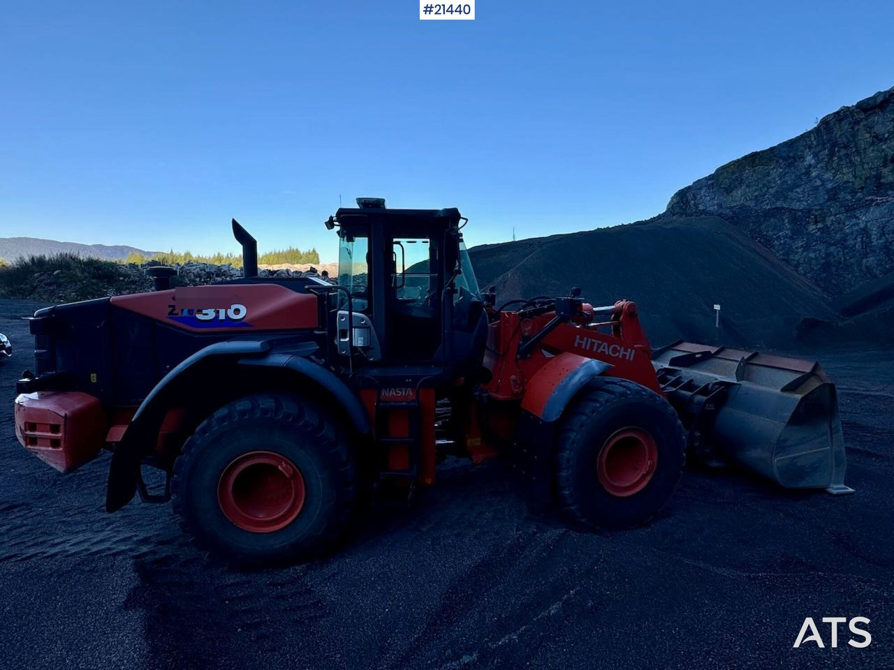 Wiellader Hitachi ZW310