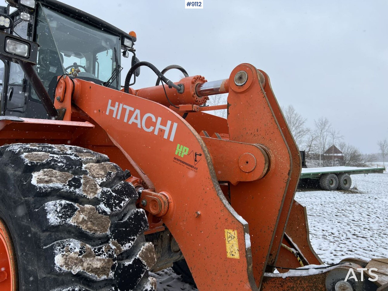 Wiellader Hitachi ZW 330-5B Wheel loader with bucket (VIDEO)