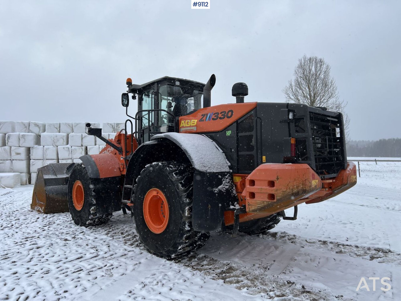 Wiellader Hitachi ZW 330-5B Wheel loader with bucket (VIDEO)
