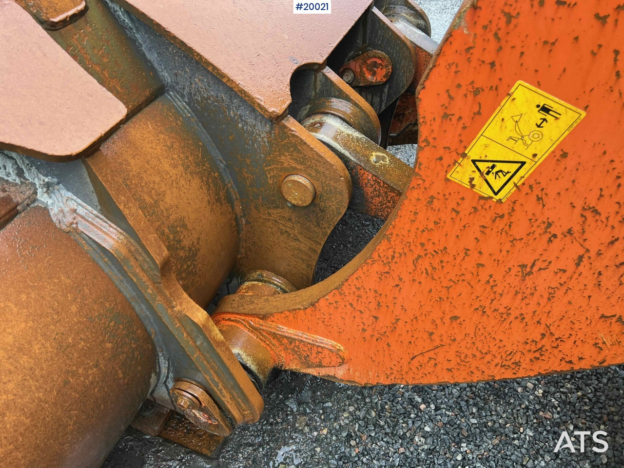 Wiellader Hitachi zw370-6 Hjullaster m/ vekt, skriver og skuffe