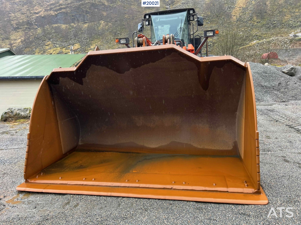 Wiellader Hitachi zw370-6 Hjullaster m/ vekt, skriver og skuffe