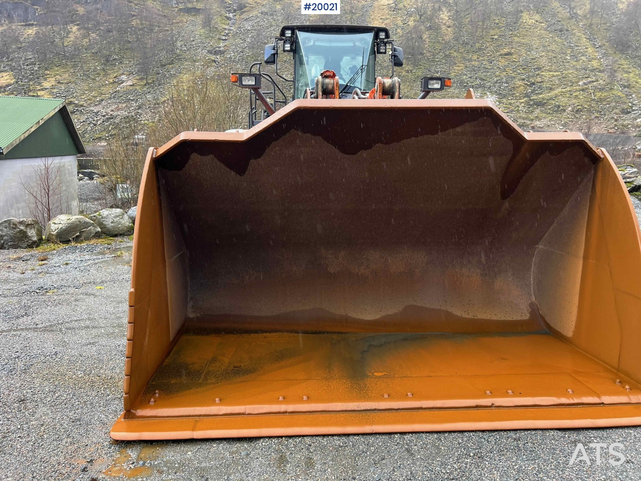 Wiellader Hitachi zw370-6 Hjullaster m/ vekt, skriver og skuffe