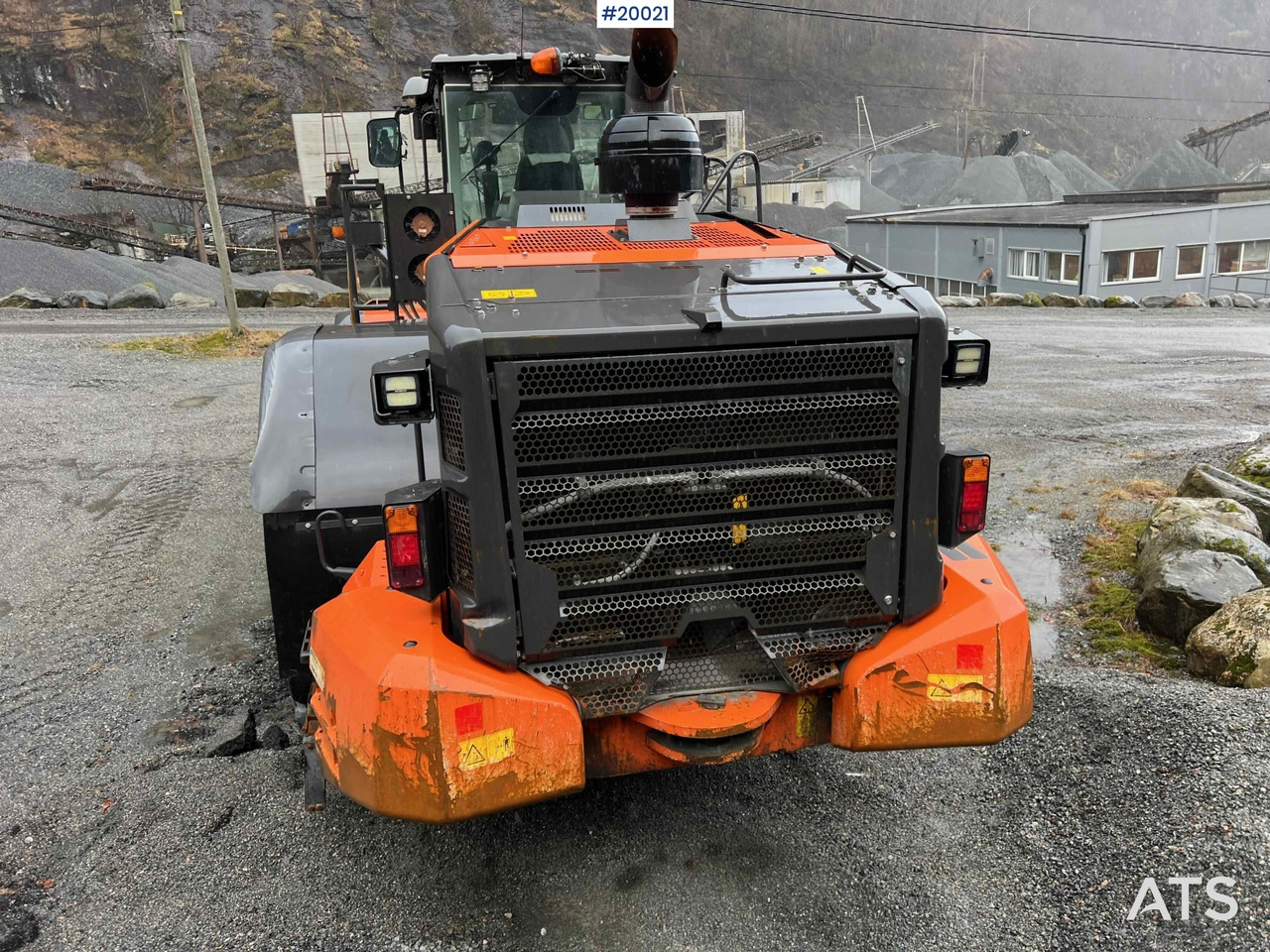 Wiellader Hitachi zw370-6 Hjullaster m/ vekt, skriver og skuffe