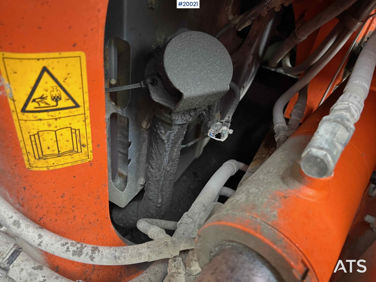 Wiellader Hitachi zw370-6 Hjullaster m/ vekt, skriver og skuffe