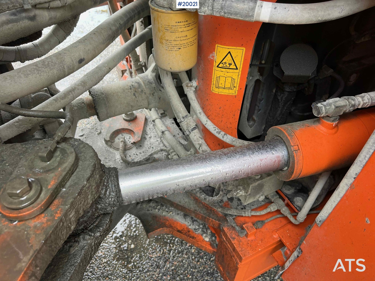 Wiellader Hitachi zw370-6 Hjullaster m/ vekt, skriver og skuffe