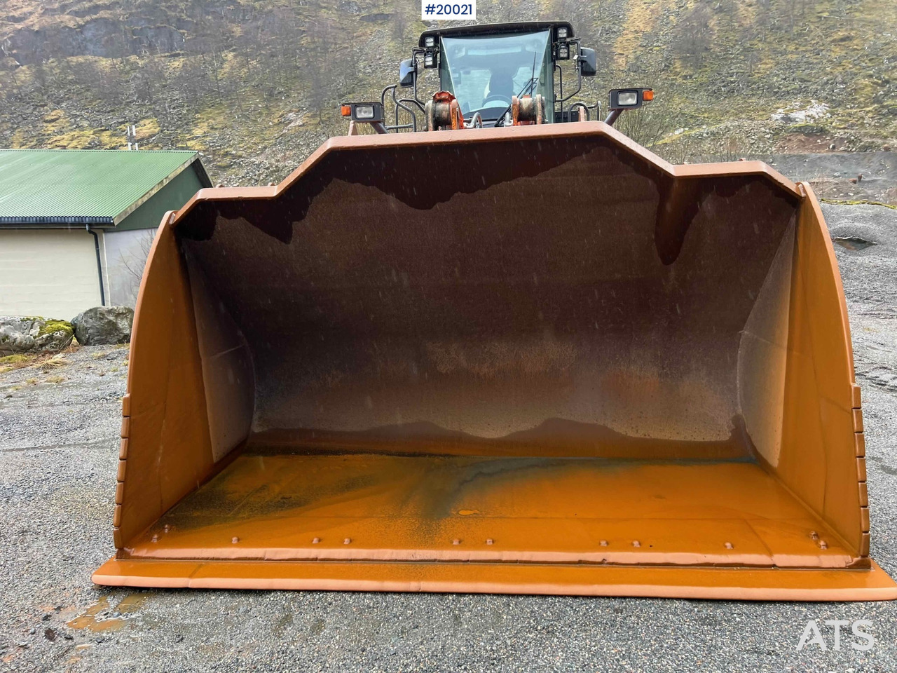 Wiellader Hitachi zw370-6 Hjullaster m/ vekt, skriver og skuffe