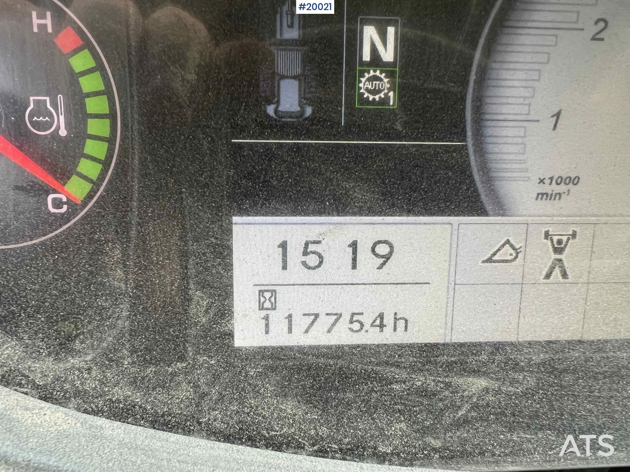 Wiellader Hitachi zw370-6 Hjullaster m/ vekt, skriver og skuffe