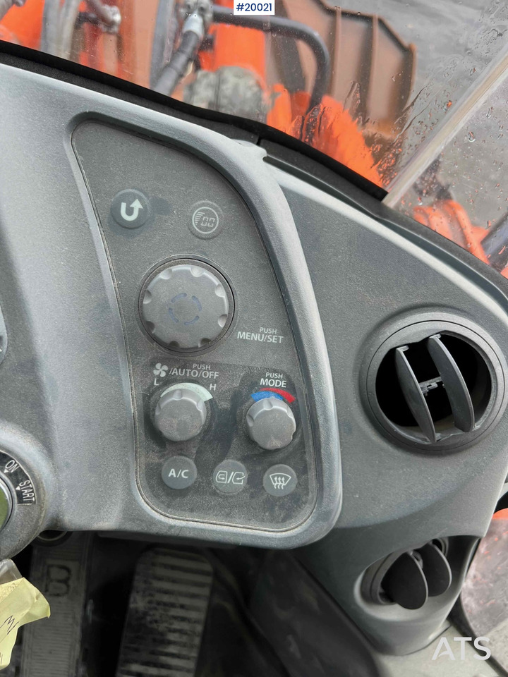 Wiellader Hitachi zw370-6 Hjullaster m/ vekt, skriver og skuffe