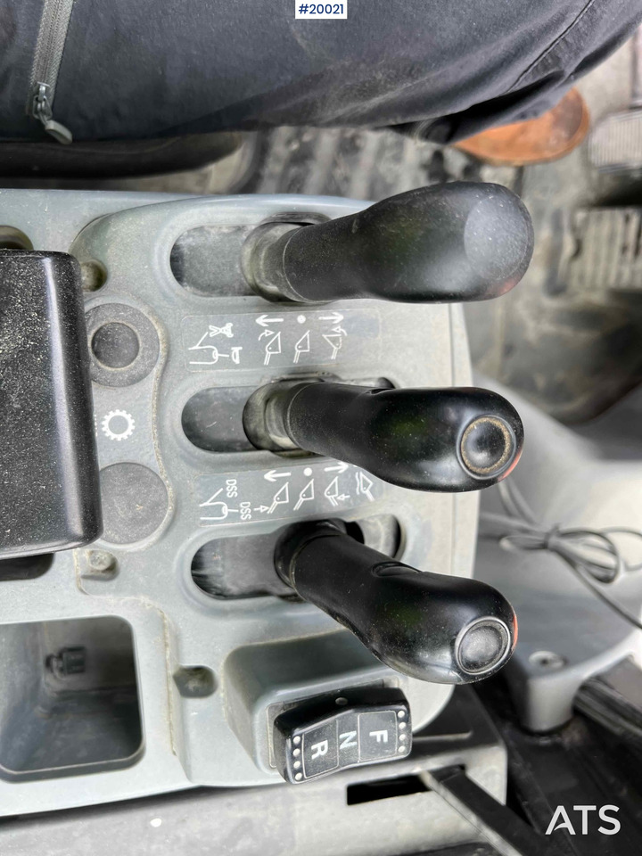 Wiellader Hitachi zw370-6 Hjullaster m/ vekt, skriver og skuffe