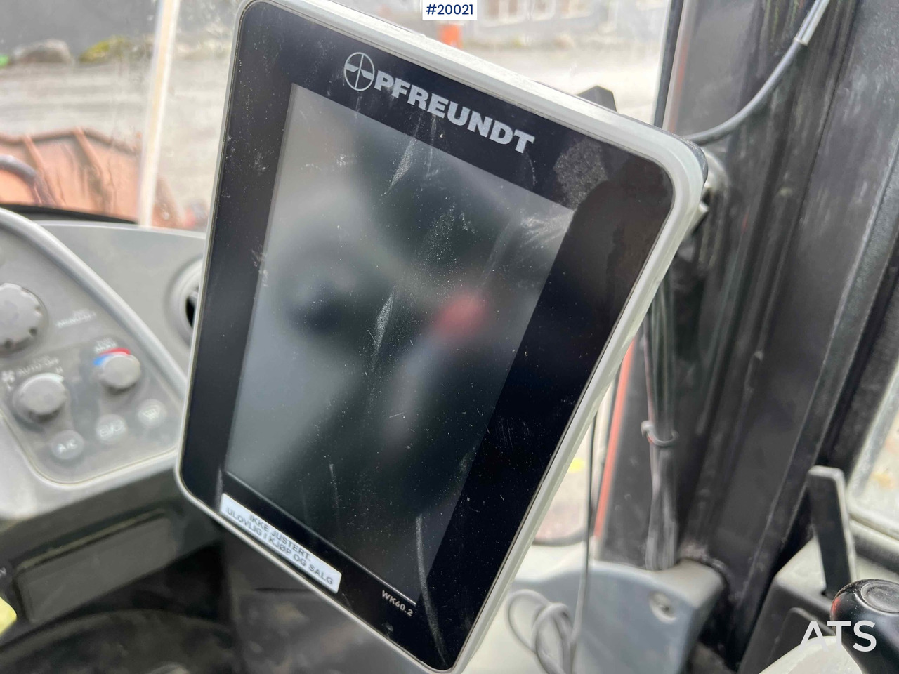 Wiellader Hitachi zw370-6 Hjullaster m/ vekt, skriver og skuffe