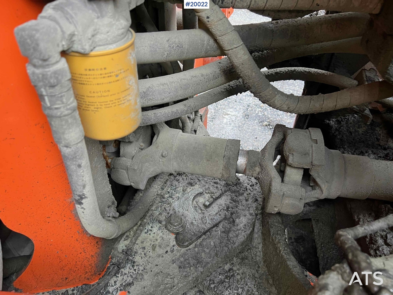 Wiellader Hitachi zw370-6 hjullaster m / vekt, skriver og skuffe