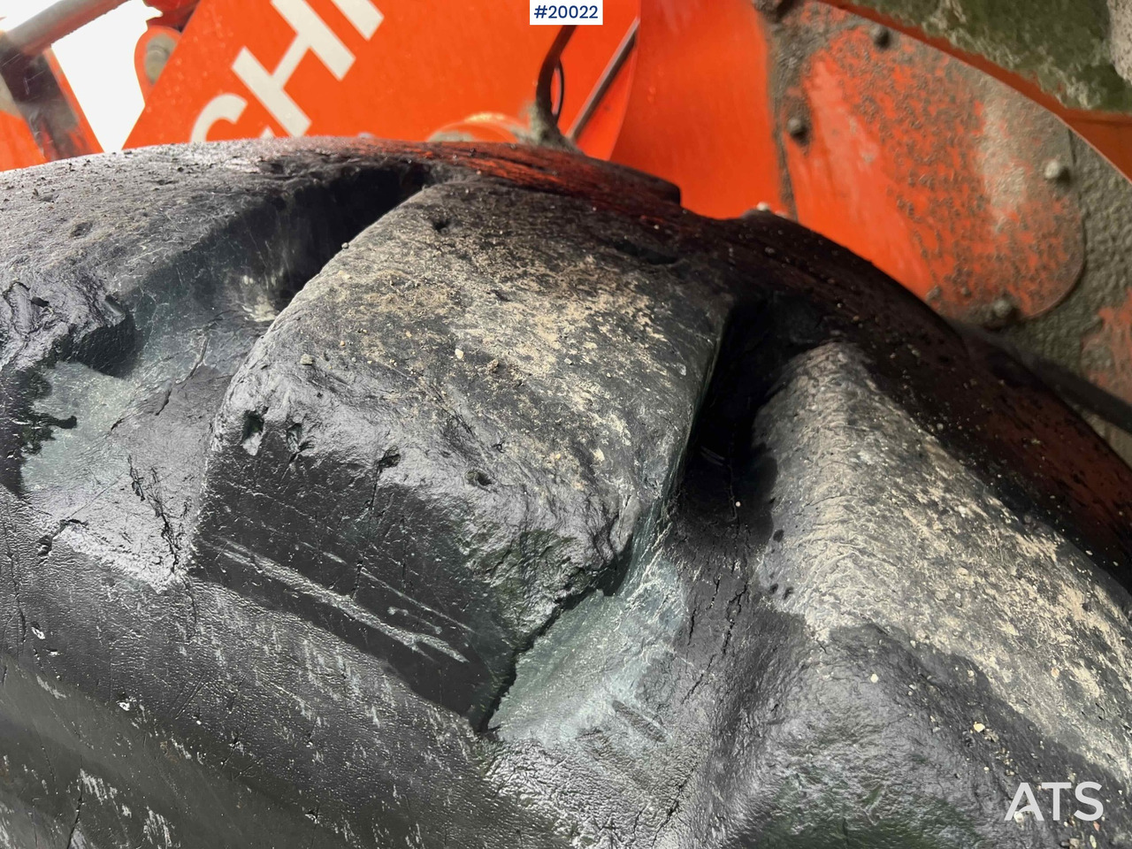 Wiellader Hitachi zw370-6 hjullaster m / vekt, skriver og skuffe