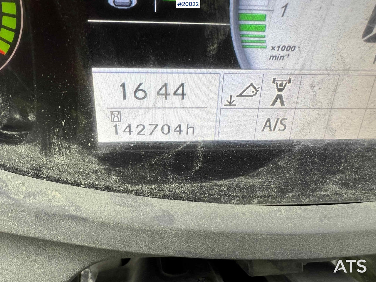 Wiellader Hitachi zw370-6 hjullaster m / vekt, skriver og skuffe