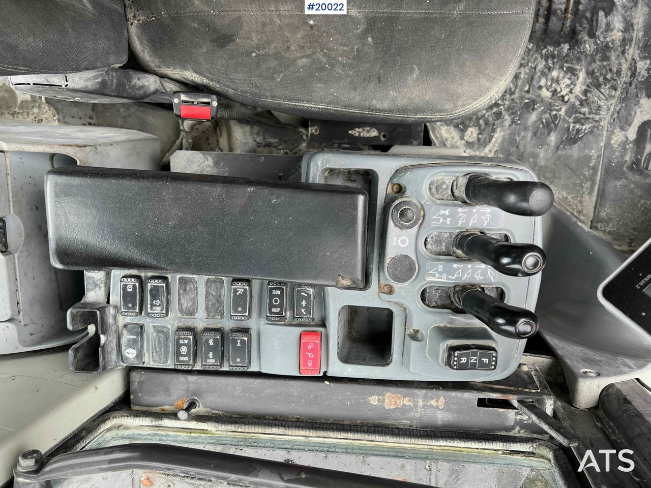 Wiellader Hitachi zw370-6 hjullaster m / vekt, skriver og skuffe