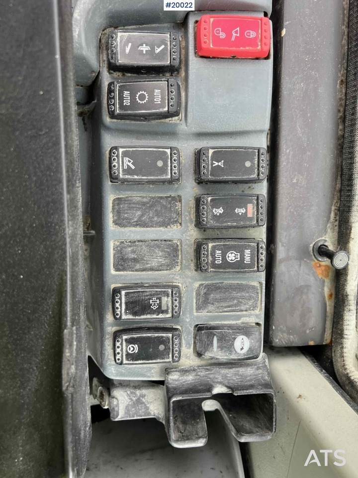 Wiellader Hitachi zw370-6 hjullaster m / vekt, skriver og skuffe