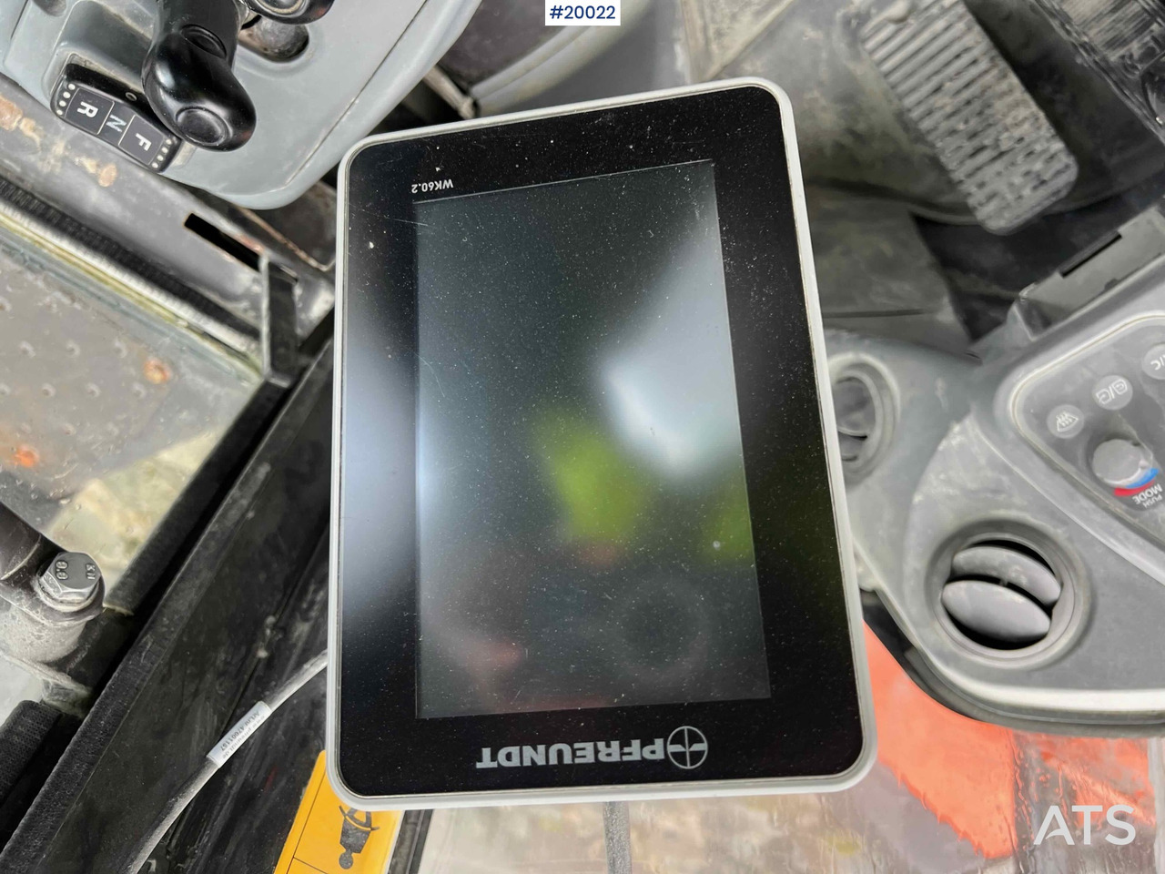 Wiellader Hitachi zw370-6 hjullaster m / vekt, skriver og skuffe