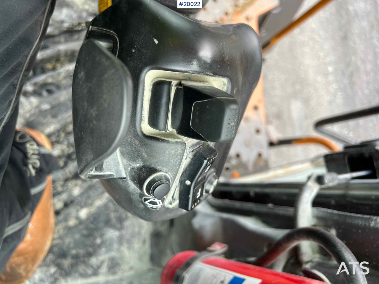 Wiellader Hitachi zw370-6 hjullaster m / vekt, skriver og skuffe