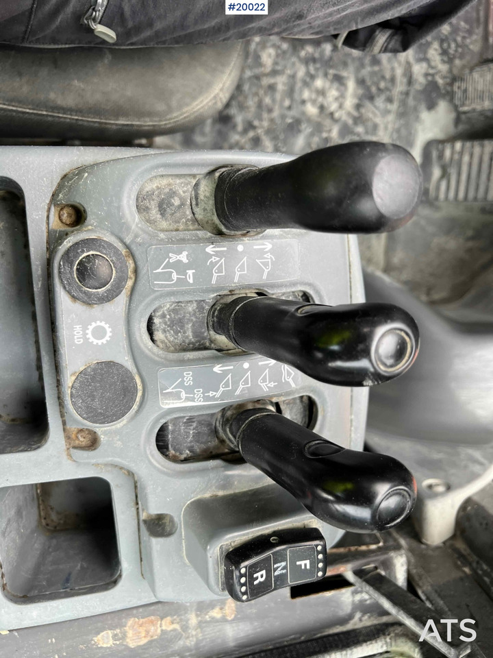 Wiellader Hitachi zw370-6 hjullaster m / vekt, skriver og skuffe