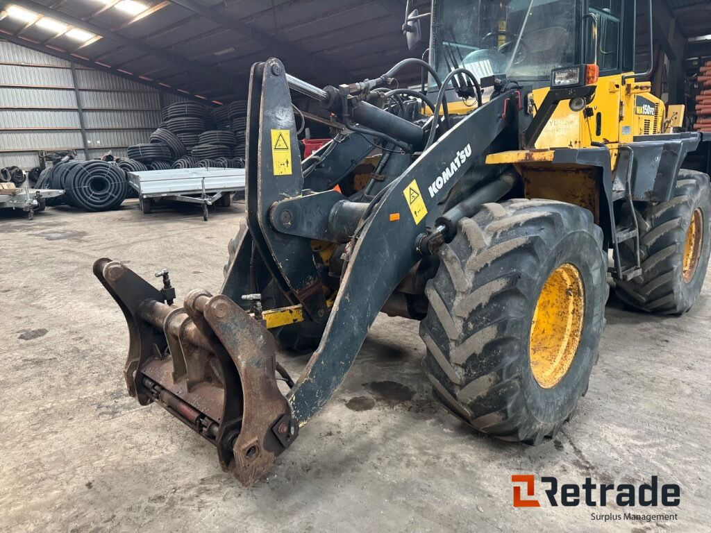 Wiellader Hjullæsser Komatsu WA 150
