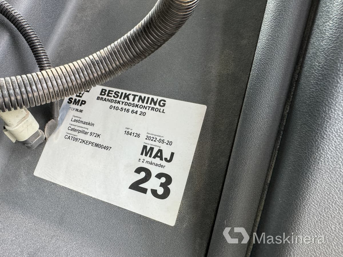 Wiellader Hjullastare CAT 972K