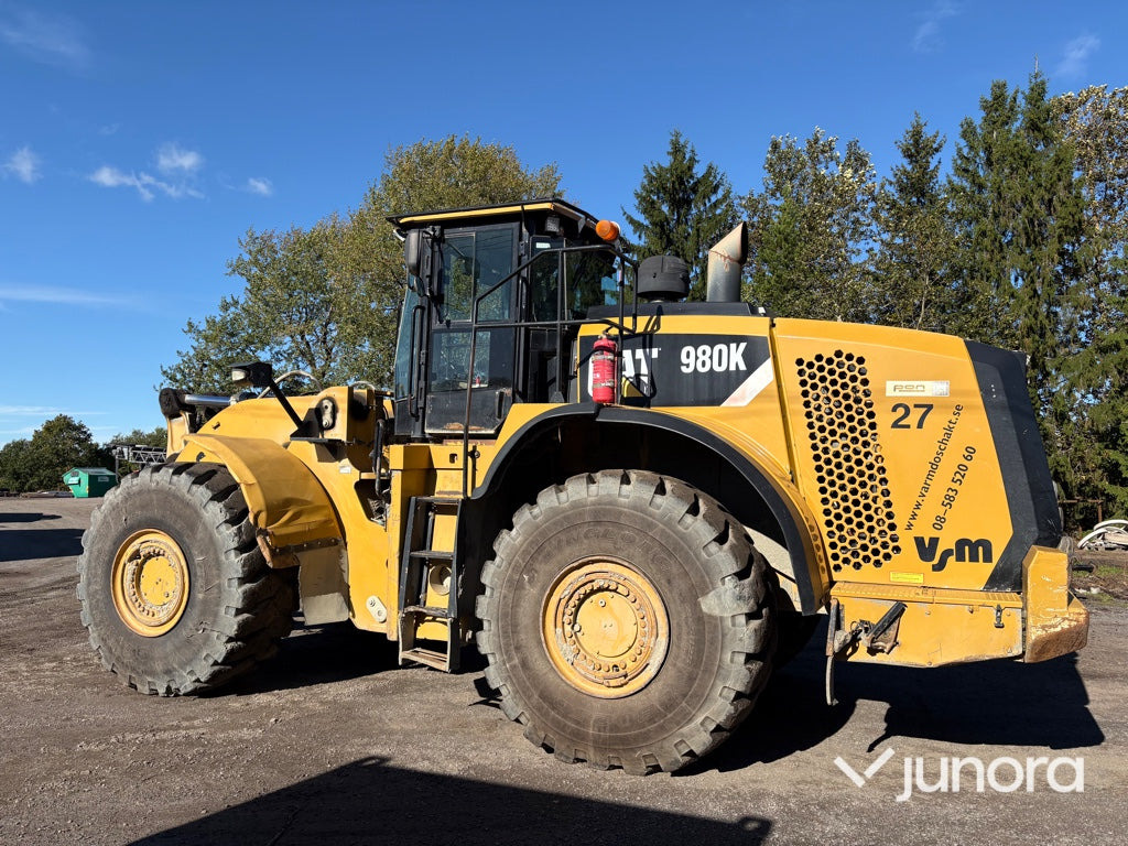 Wiellader Hjullastare - CAT 980K