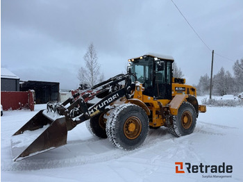 Wiellader  Hjullastare Hyundai HL730 TM-7 med planerskopa