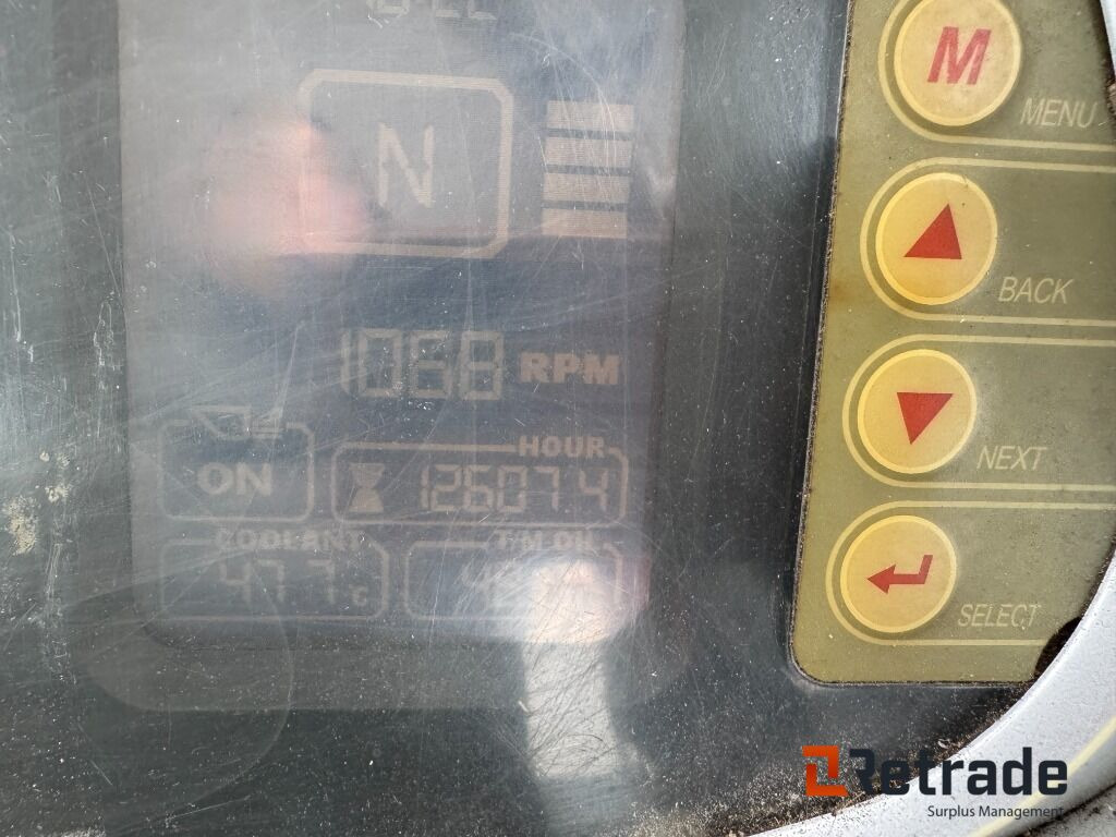 Wiellader Hjullastare Hyundai HL730 TM-7 med planerskopa