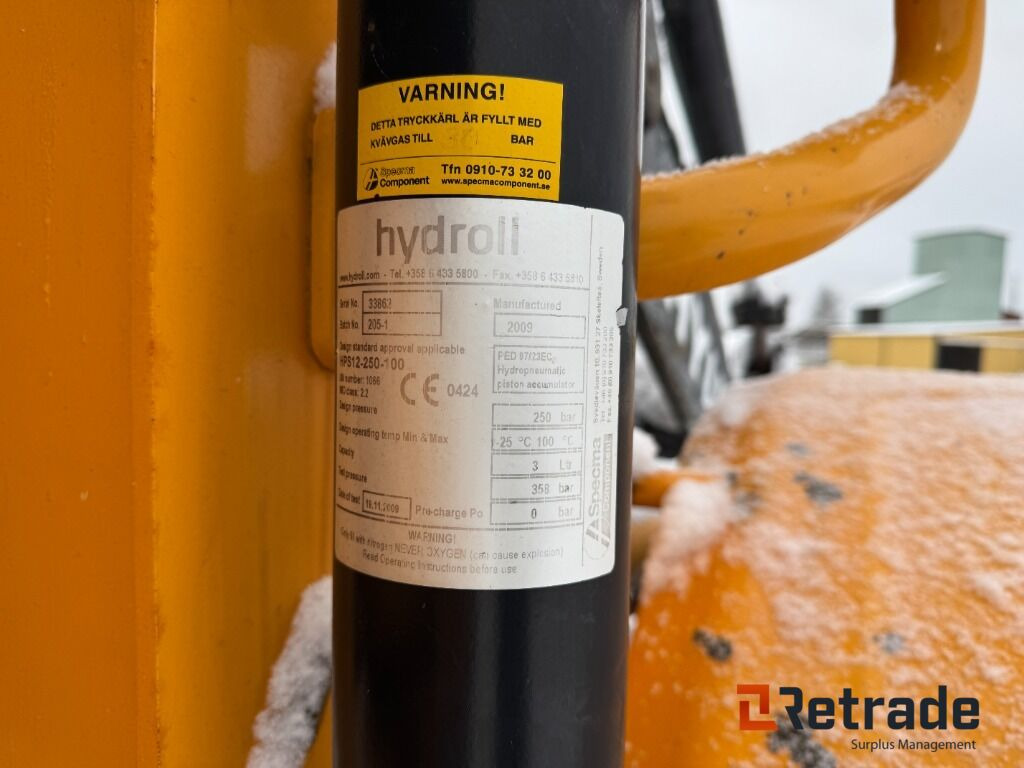 Wiellader Hjullastare Hyundai HL730 TM-7 med planerskopa