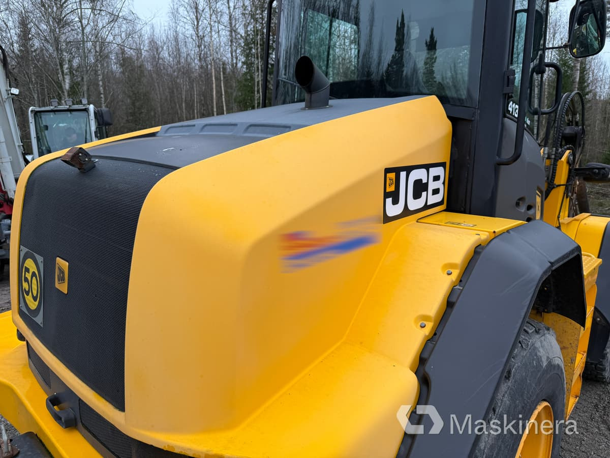 Wiellader Hjullastare JCB 413S