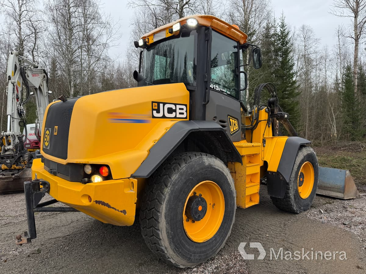 Wiellader Hjullastare JCB 413S