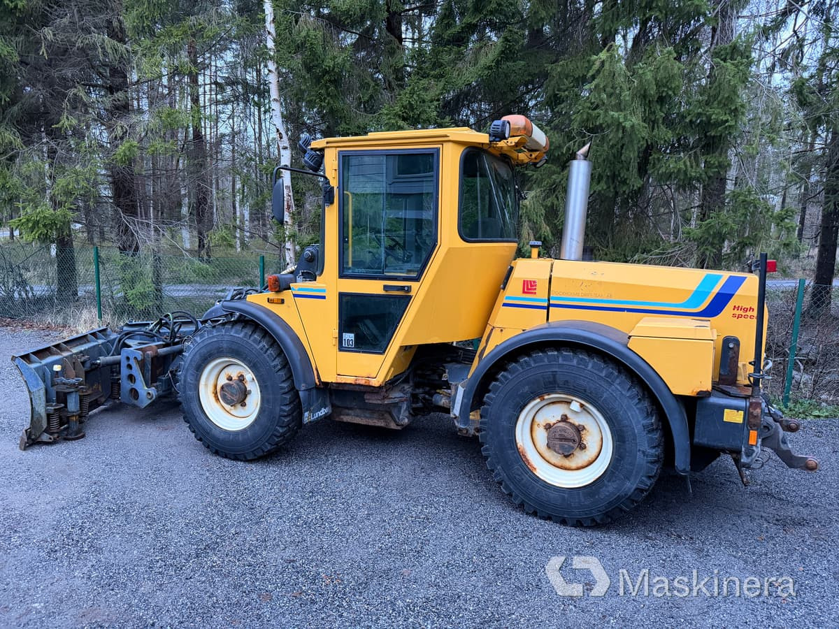 Wiellader Hjullastare Lundberg 4200 Ls med vikplog