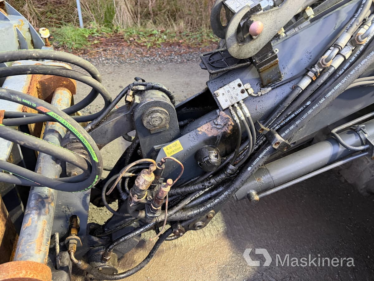 Wiellader Hjullastare Lundberg 4200 Ls med vikplog