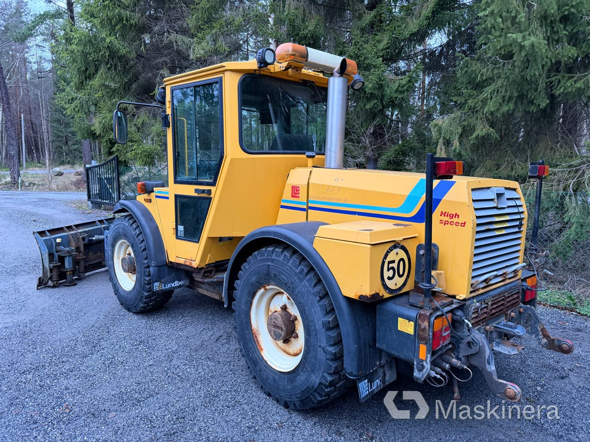 Wiellader Hjullastare Lundberg 4200 Ls med vikplog