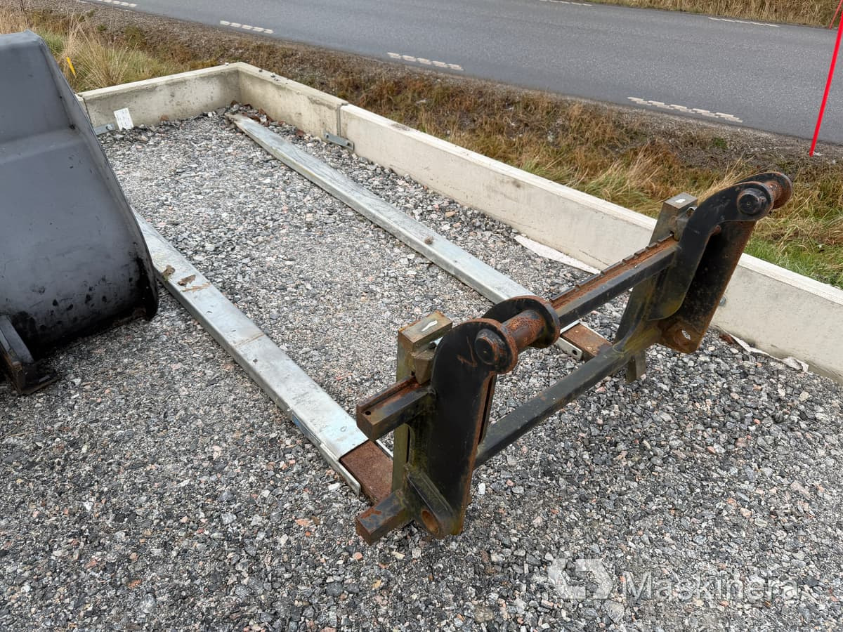 Wiellader Hjullastare Terex TL80 med tillbehör