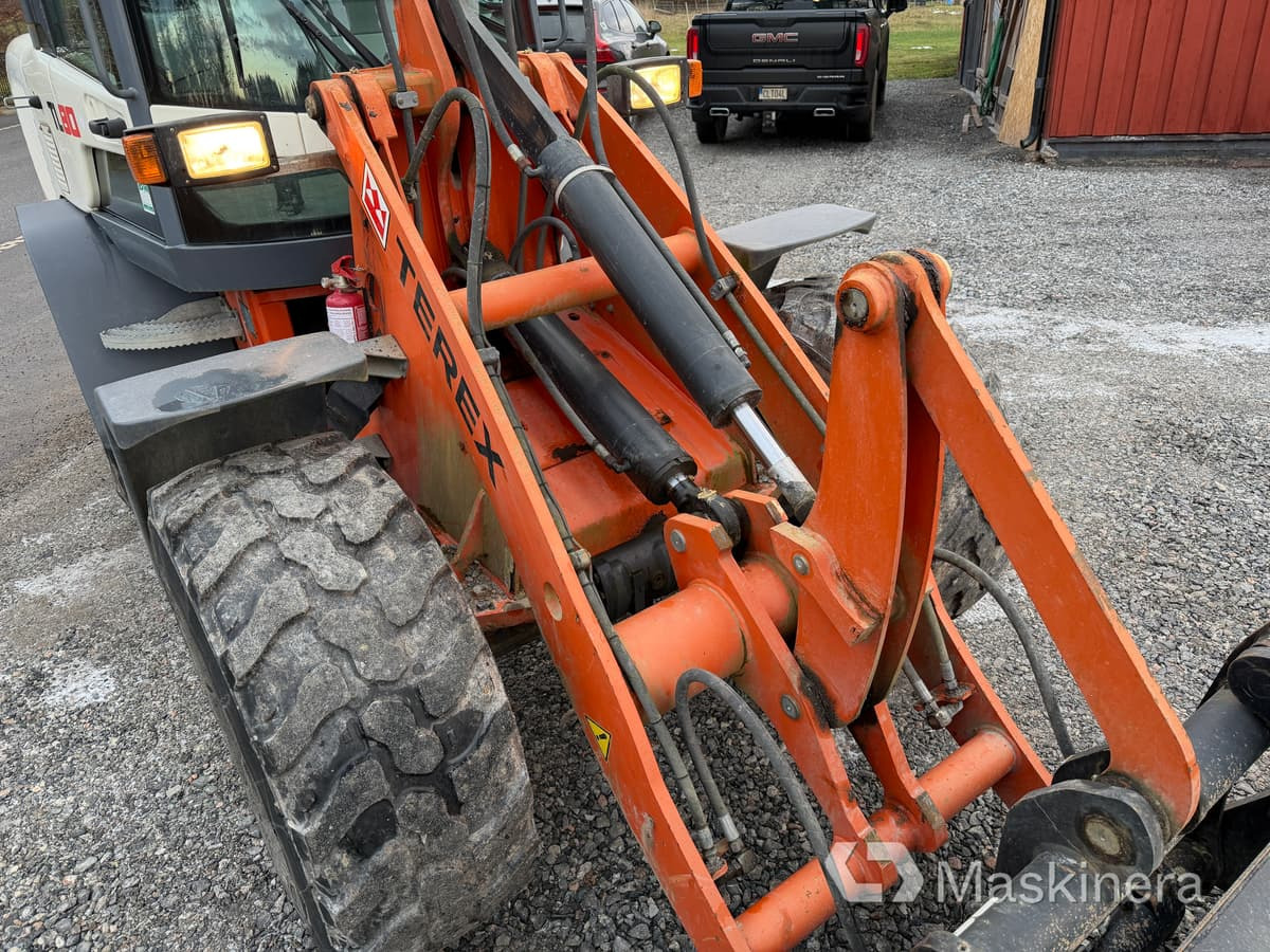 Wiellader Hjullastare Terex TL80 med tillbehör