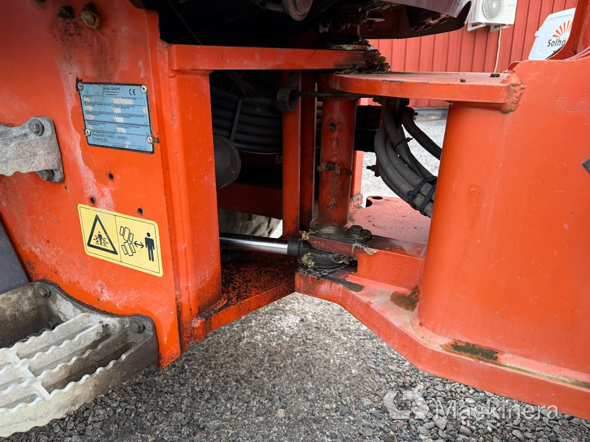 Wiellader Hjullastare Terex TL80 med tillbehör