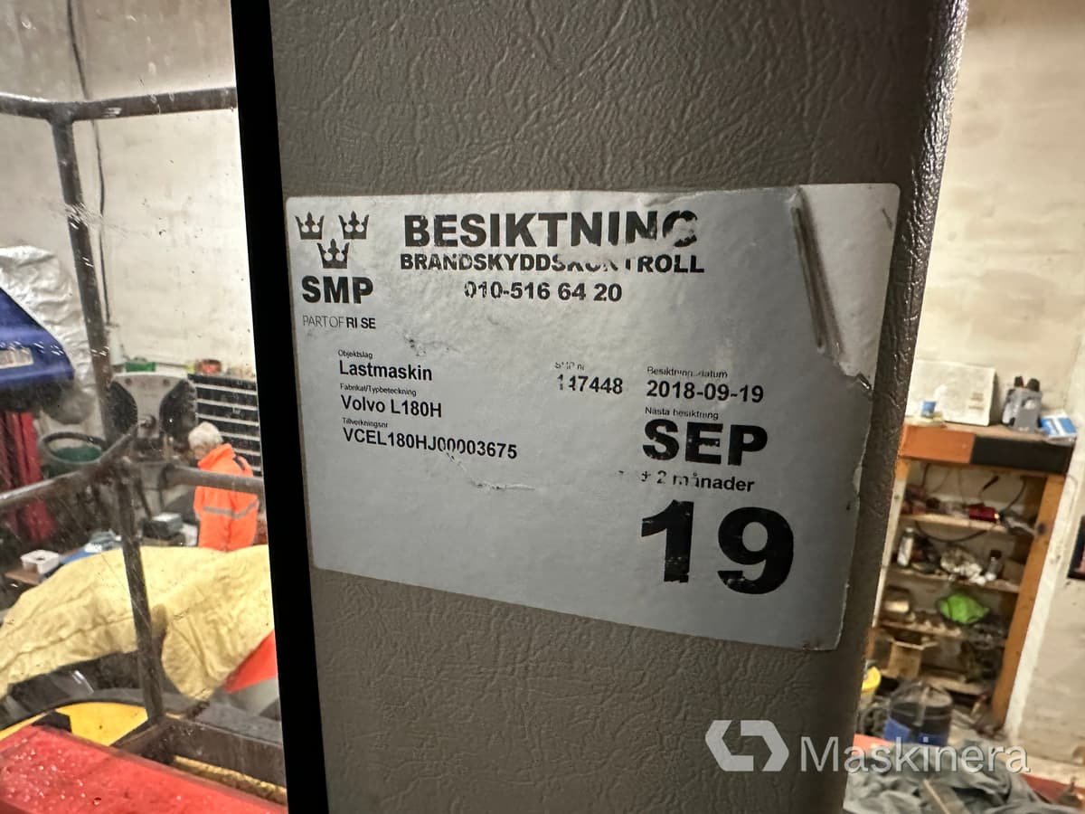 Wiellader Hjullastare Volvo L180H