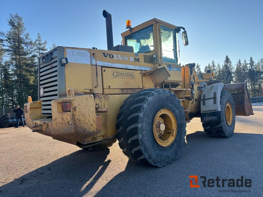 Wiellader Hjullastare Volvo L180 med skopa