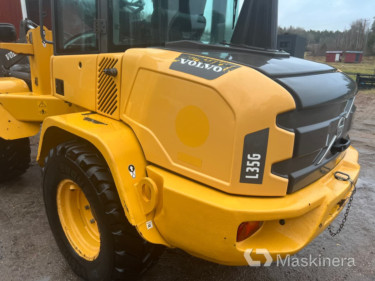Wiellader Hjullastare Volvo L35G med redskap