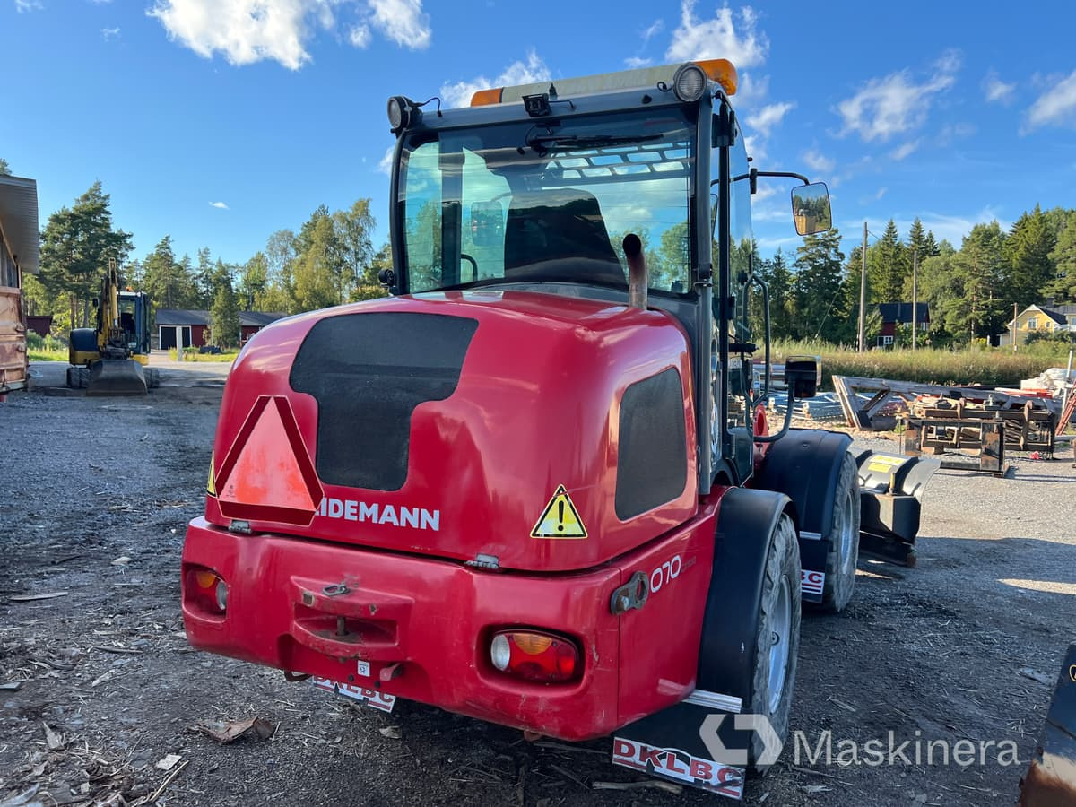 Wiellader Hjullastare Weidemann 4070 CX100 med snöutrustning