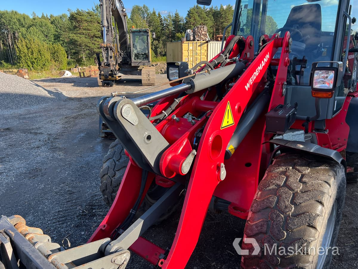 Wiellader Hjullastare Weidemann 4070 CX100 med snöutrustning