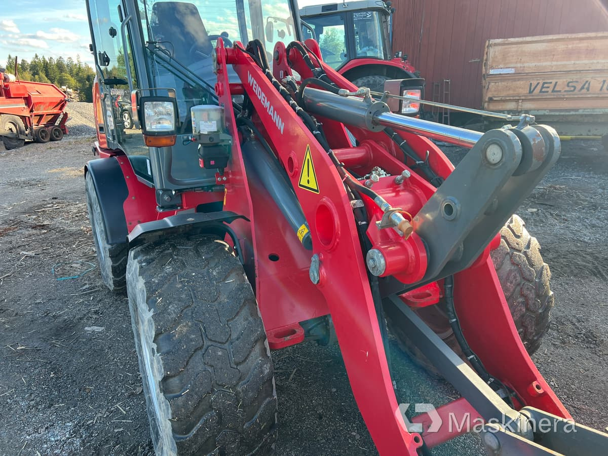 Wiellader Hjullastare Weidemann 4070 CX100 med snöutrustning