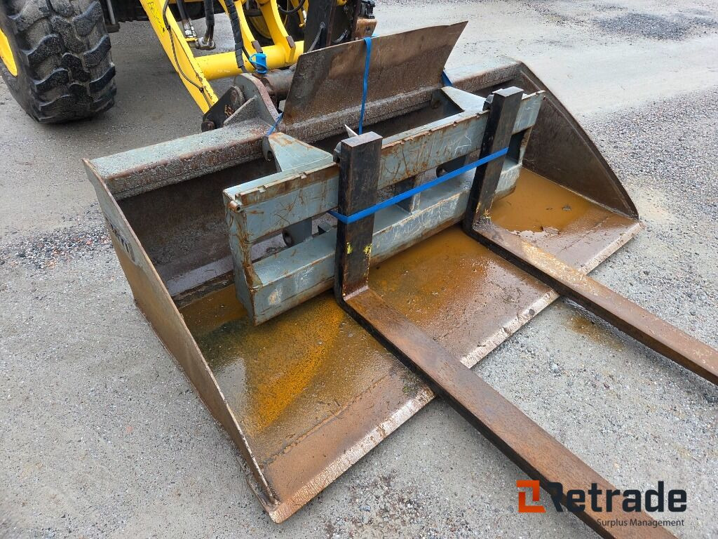 Wiellader Hjullastare Yanmar V100 Med Vikplog och Sandskopa Panolinolja