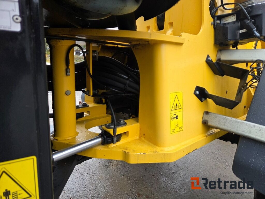 Wiellader Hjullastare Yanmar V100 Med Vikplog och Sandskopa Panolinolja